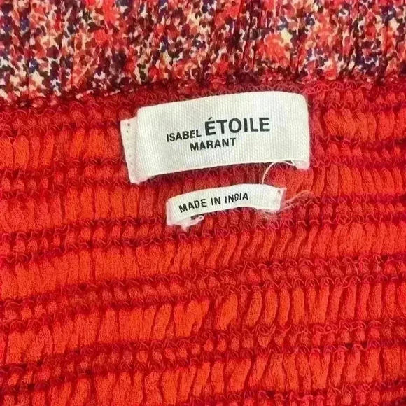 Isabel Marant Red Mini Skirt - Picture 6 of 7